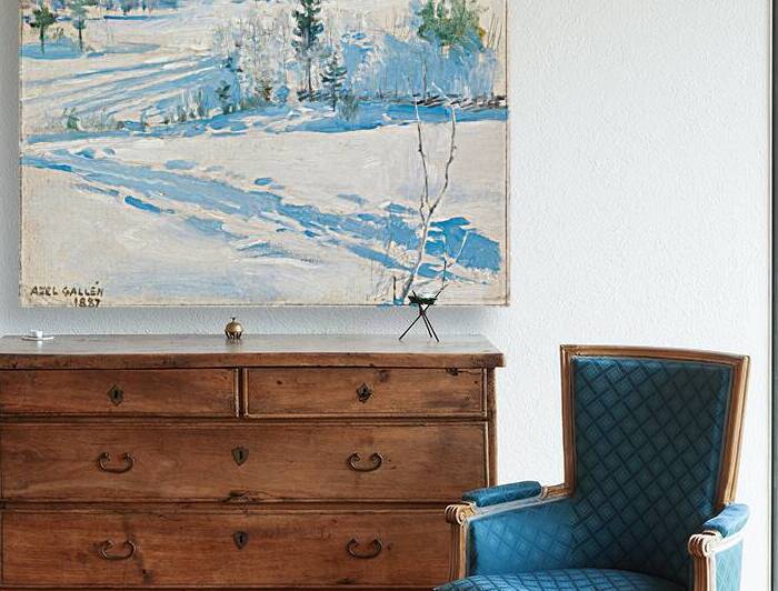 Winter Landscape Oil Painting. 1 by FREDO2025
