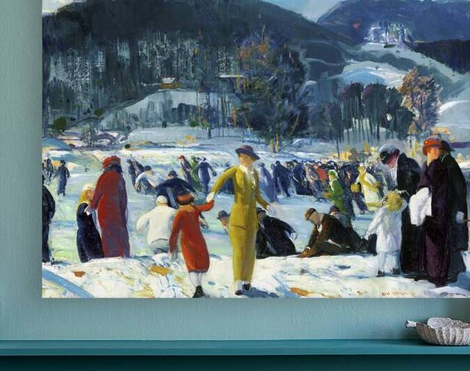 Love of Winter 1914 painting by FREDO2025