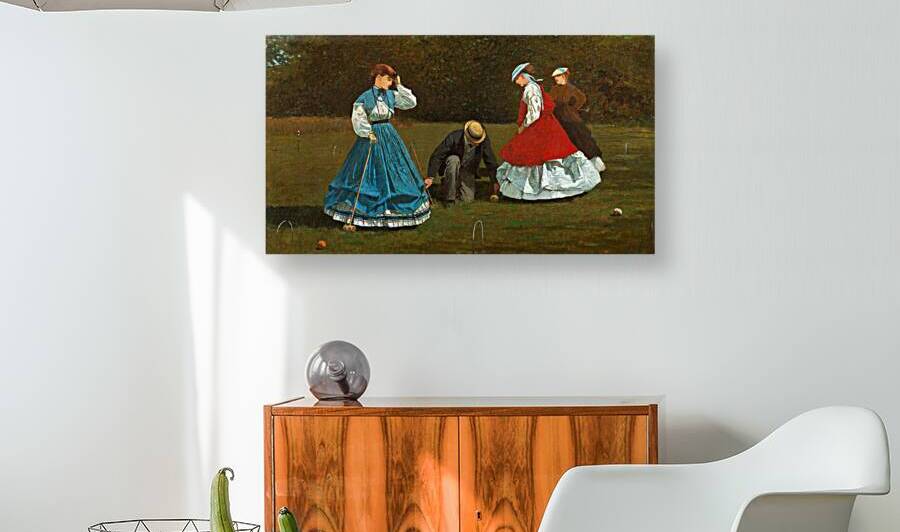 Croquet Scene by FREDO2025