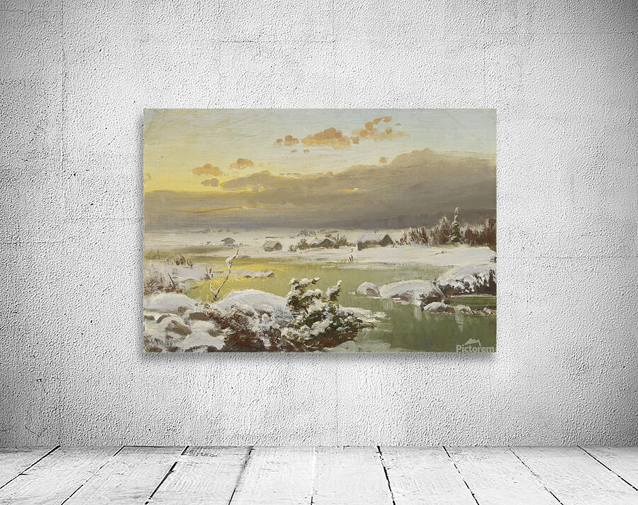 Winter Landscape 1878 Wall Preview