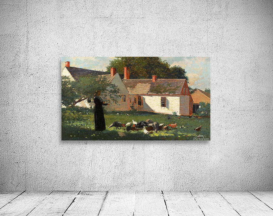 Farmyard Scene Wall Preview