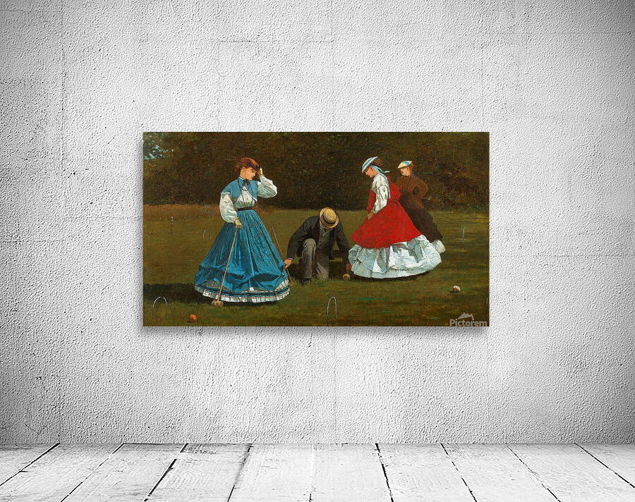 Croquet Scene Wall Preview