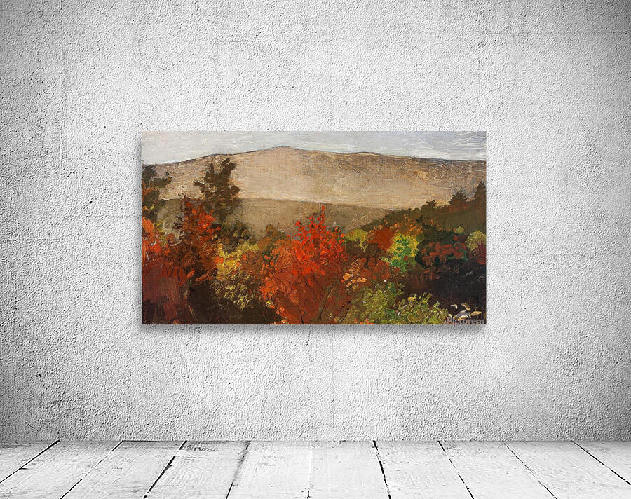Autumn Tree Tops Wall Preview