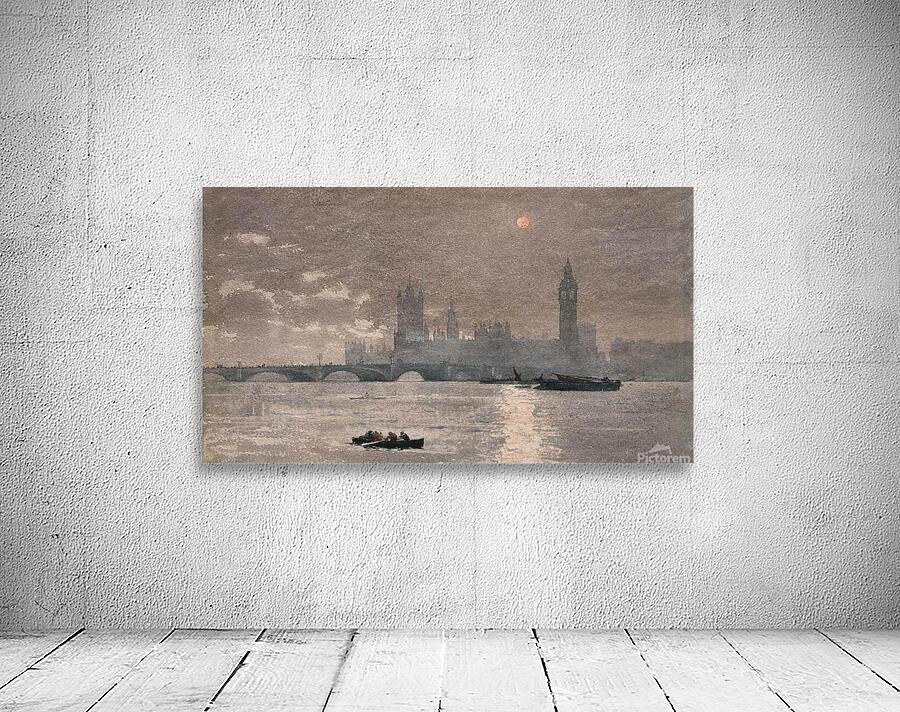 The Thames below Westminster Wall Preview