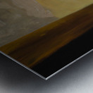 Golden ligth Metal print