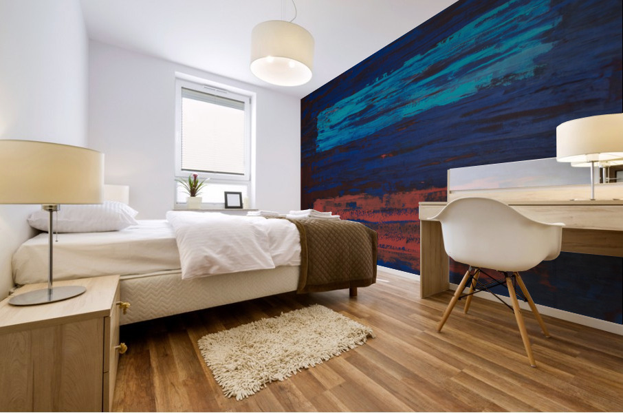 Pause Mural print