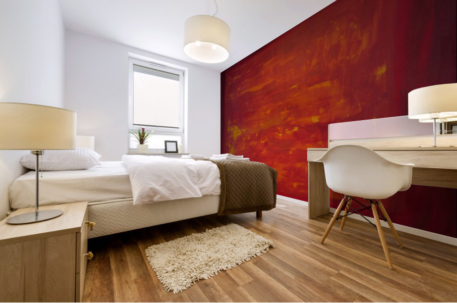 Magma Force Mural print