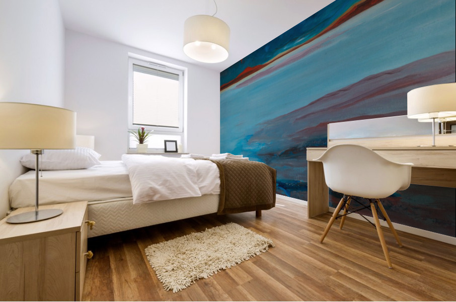 Slow Paradise Mural print