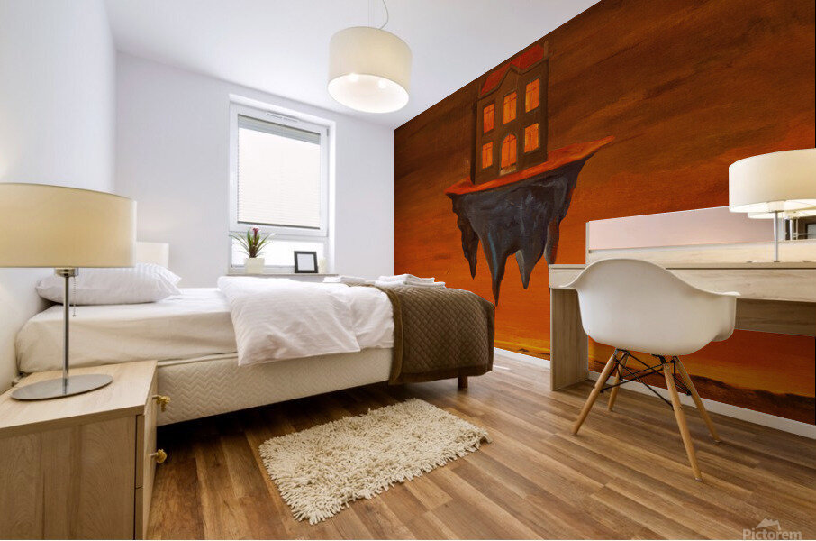 Floating kingdom Mural print
