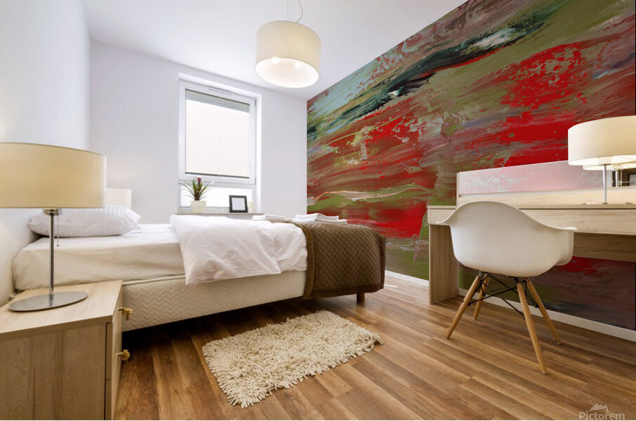 Earth fluids Mural print