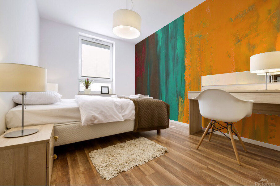 The invisible ring Mural print