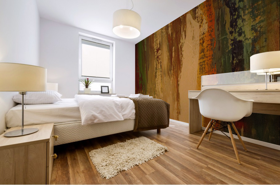 Gold reserves Mural print