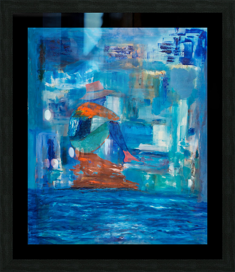 Riverside Picture Frame print