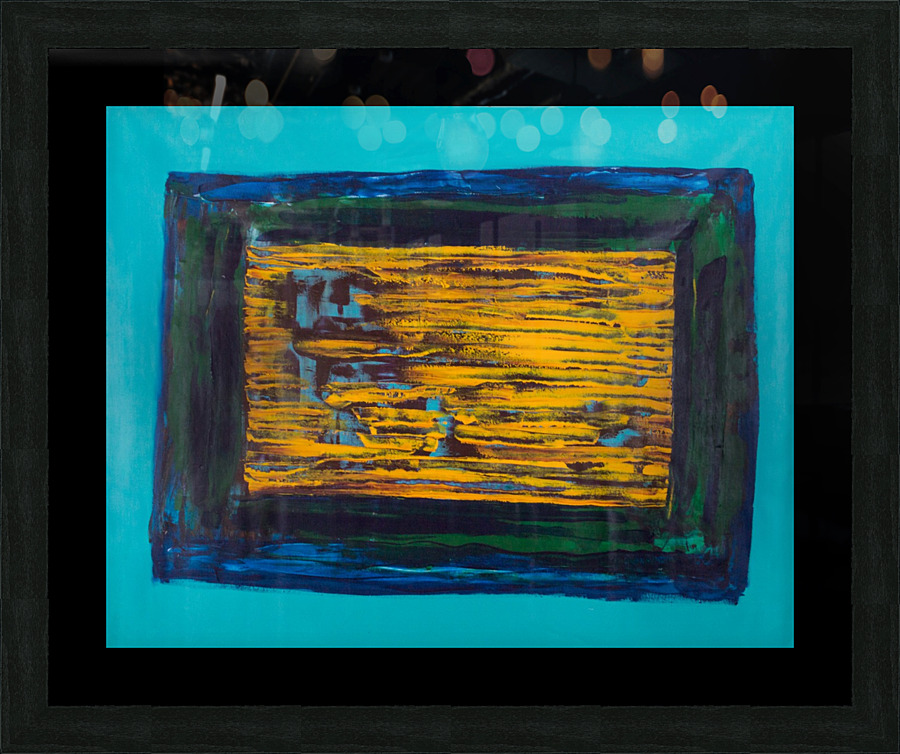Native flow Picture Frame print