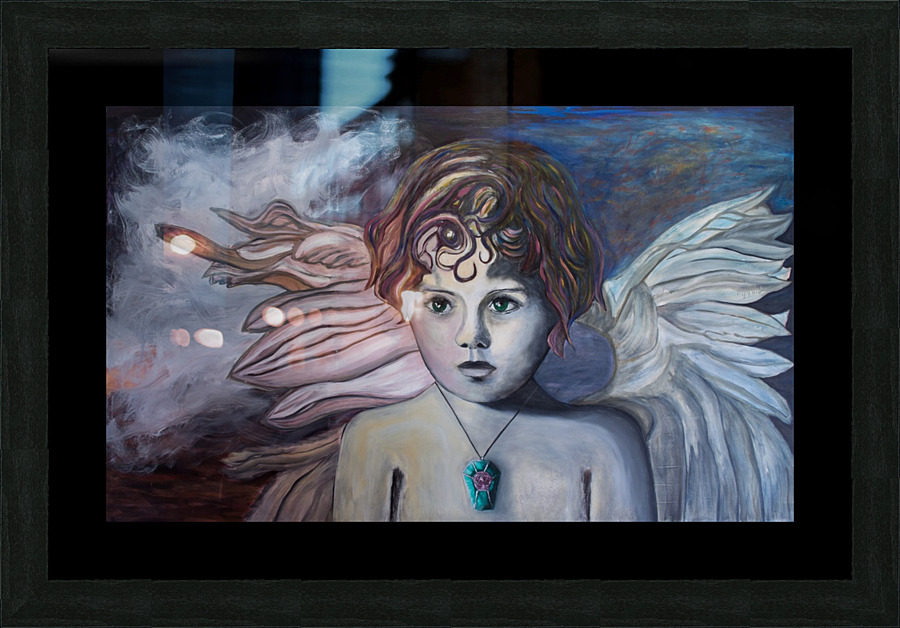Angels Picture Frame print