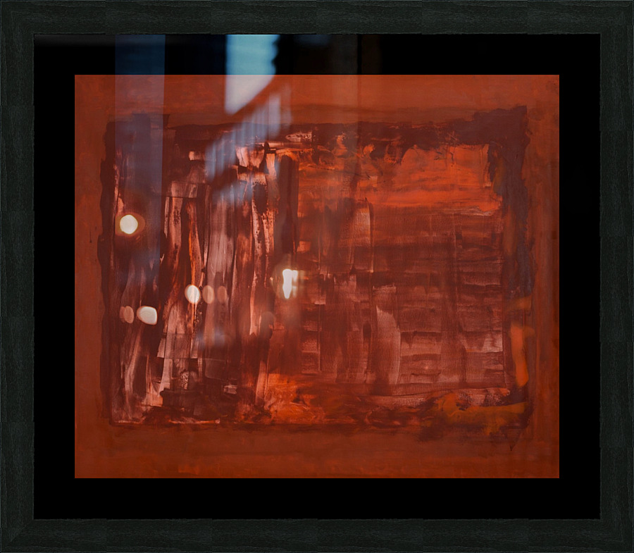 Red Lands Picture Frame print
