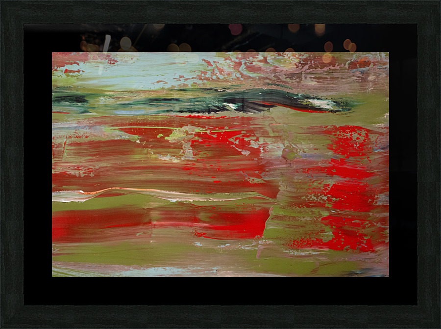 Earth fluids Picture Frame print