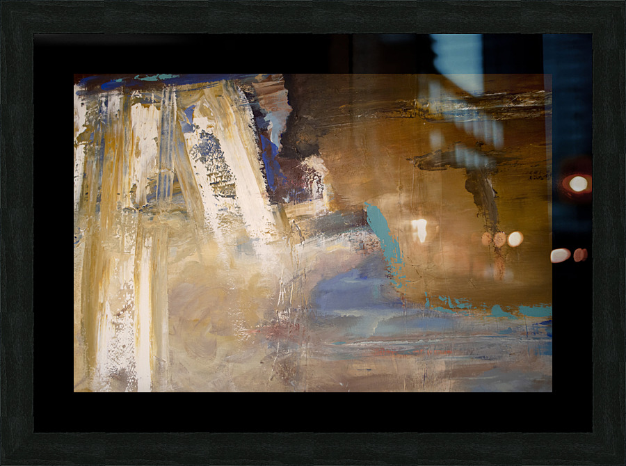 Light cascade Picture Frame print
