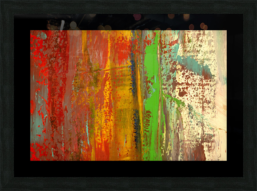 Healing vibrations Picture Frame print