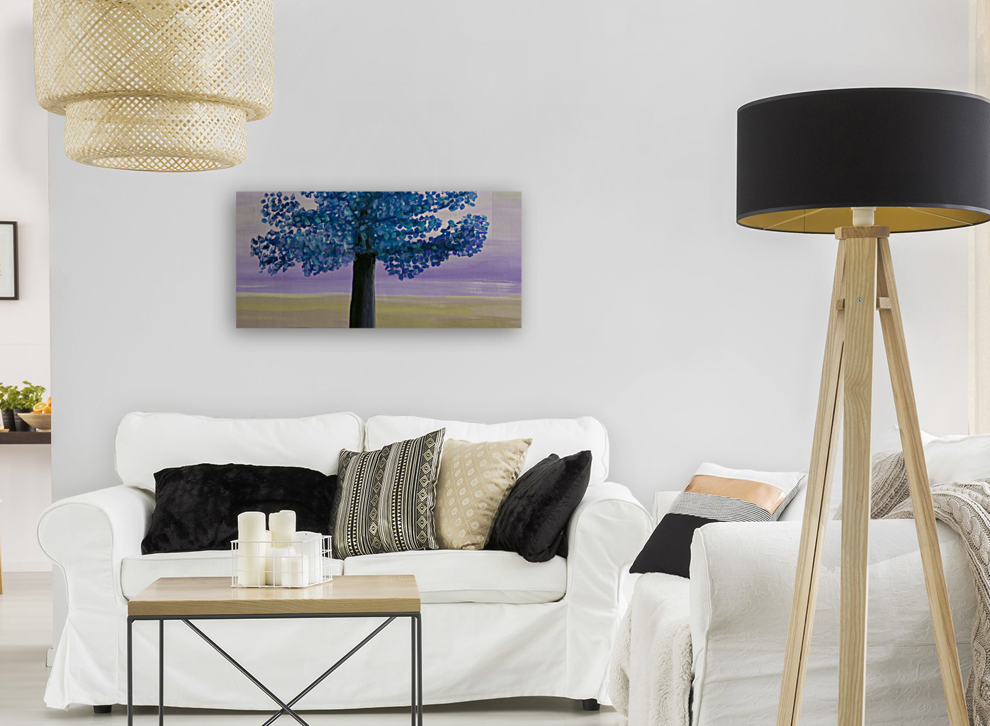 Blue Sunset Reproduction