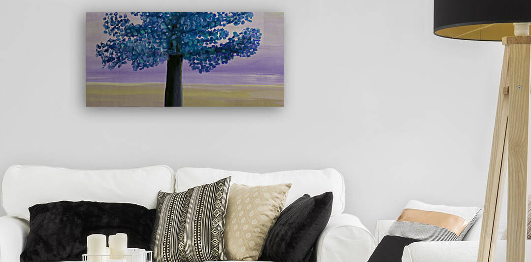 Blue Sunset Reproduction