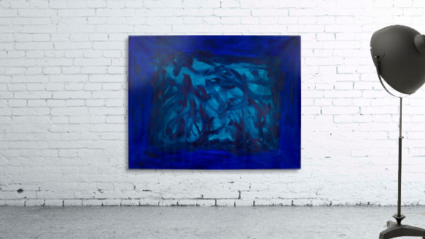 Blue Dimention Wall Preview