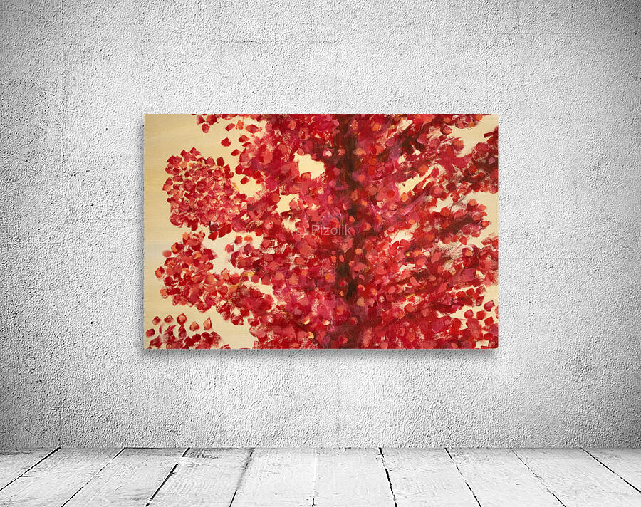 Red Forest Wall Preview