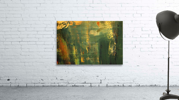 Green Coordinates Wall Preview