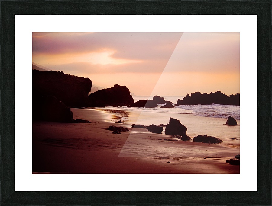 Leo Carrillo State Beach Picture Frame print