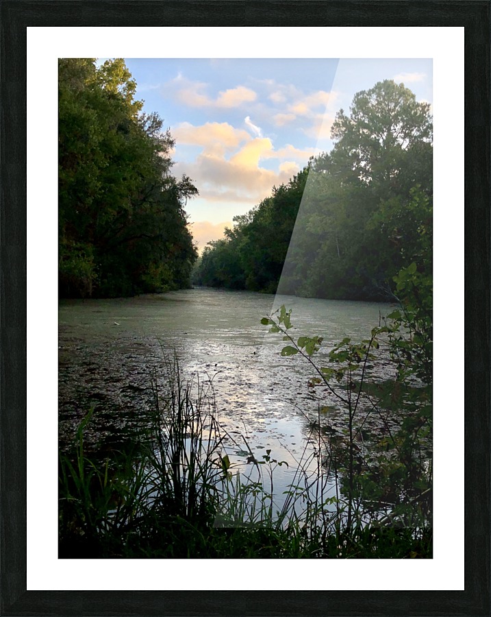 Blue Run Park Picture Frame print