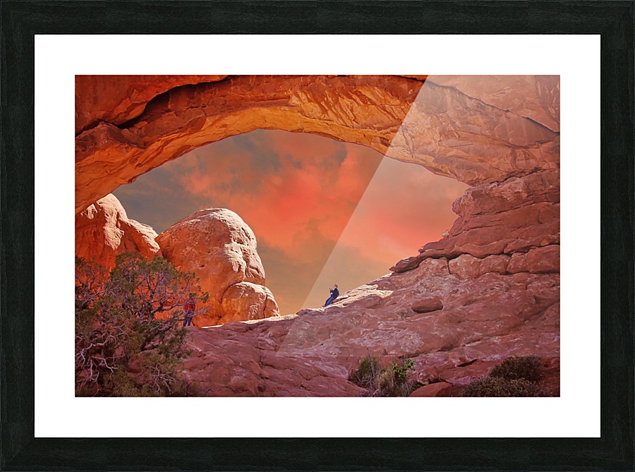Arches Reader Picture Frame print