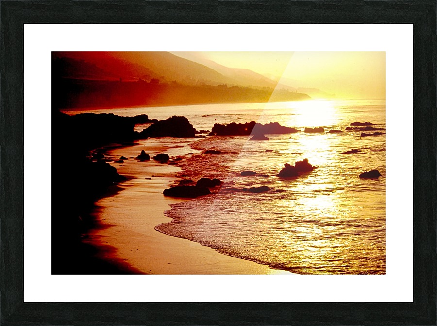 Malibu Sunrise Picture Frame print