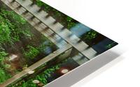 Garden Bench HD Metal print