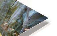 Layered Pictured Rocks HD Metal print