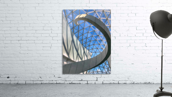 Spiral and Triangles Wall Preview