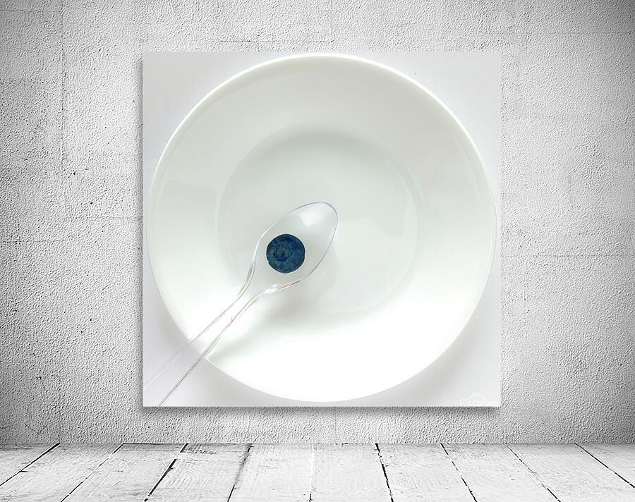 Blueberry white Wall Preview