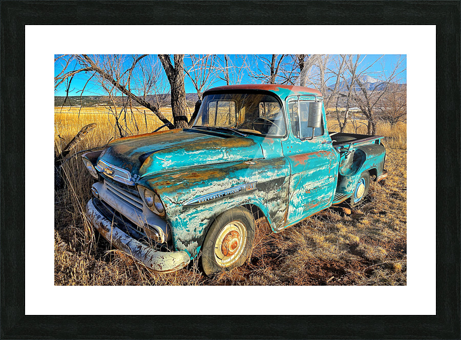 Chevy Apache side view Picture Frame print
