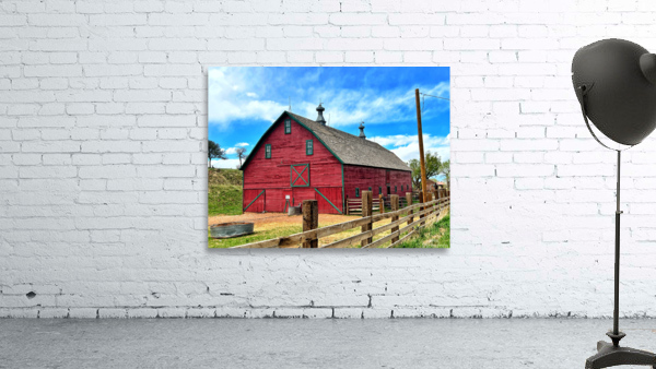Old Red Barn Wall Preview
