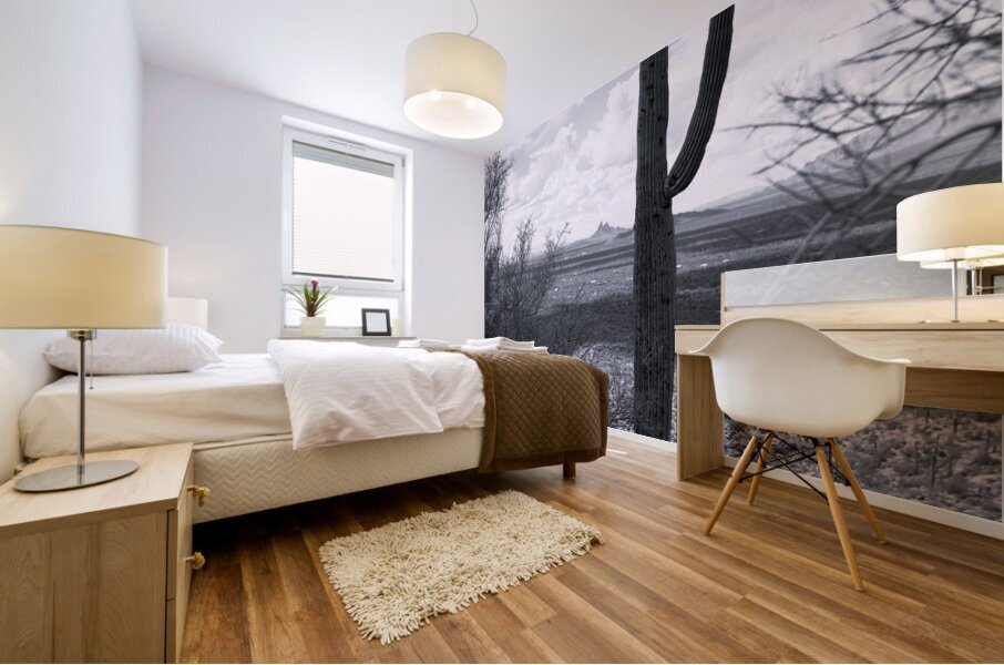 Saguaro Mural print