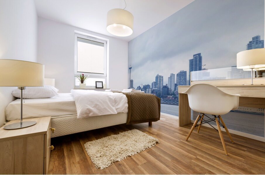 Seattle skyline  Mural print