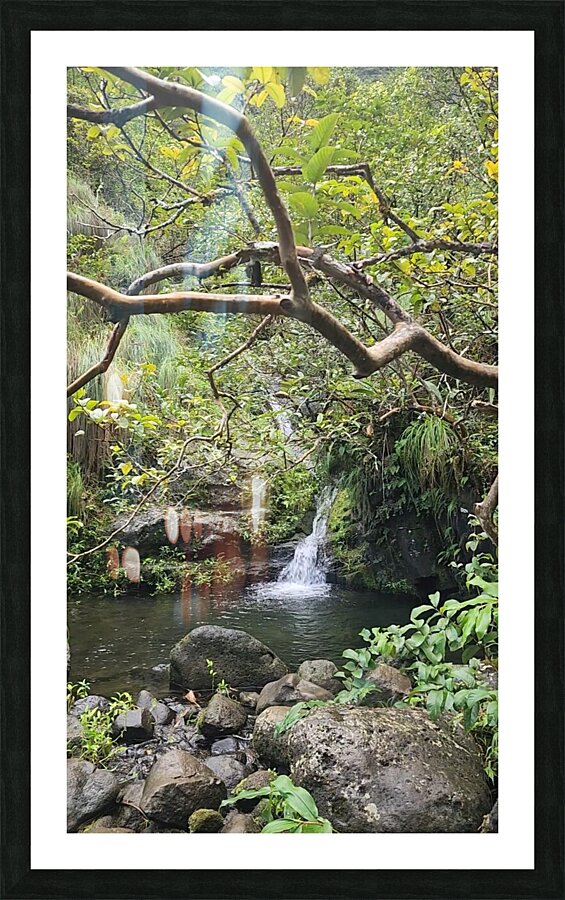 Water pool  Picture Frame print