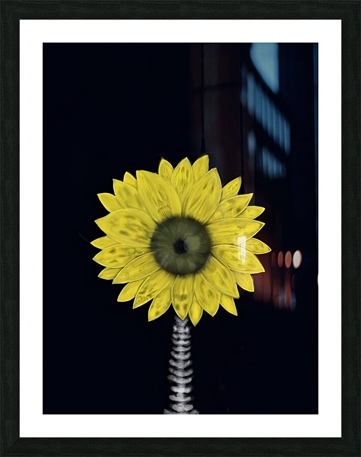 pneuma Iris Picture Frame print