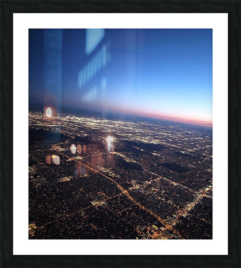 Phoenix skyline  Picture Frame print