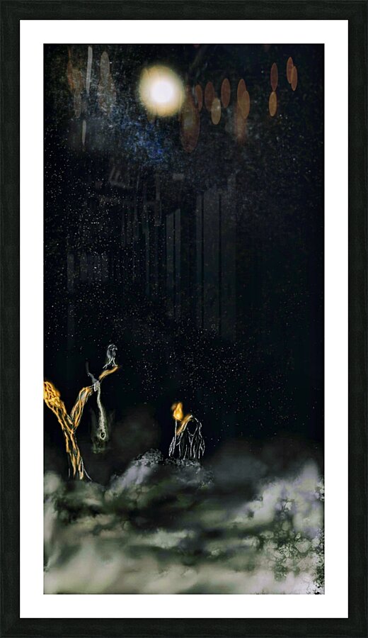 reaper cometh Picture Frame print