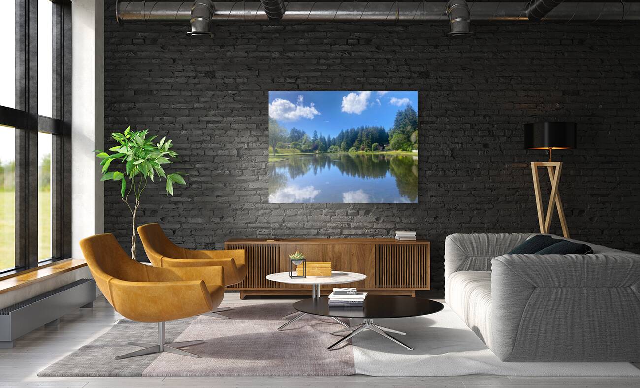 lake reflection  Reproduction