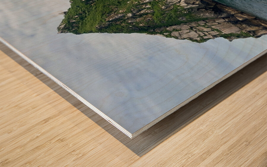rock island  Wood print