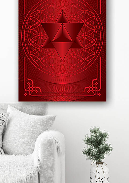 J-MAC Digital Art MerKaBa Flower of Life by J MAC Digital Art