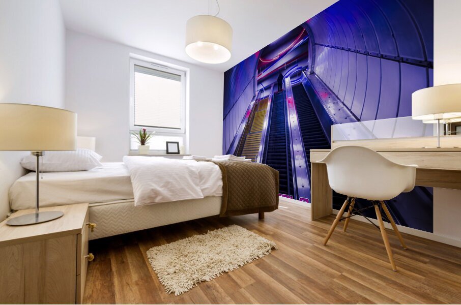 NeonStation Mural print