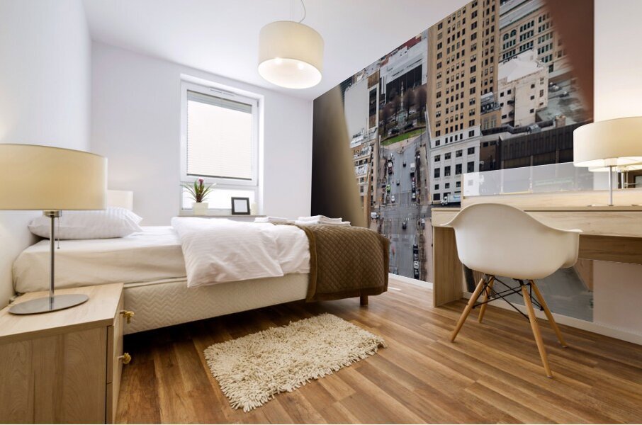 Corridor view Mural print