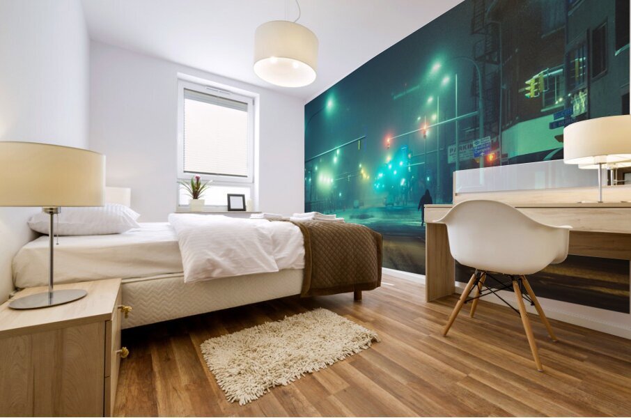 Silent City Mural print